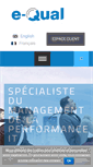 Mobile Screenshot of e-qual.fr